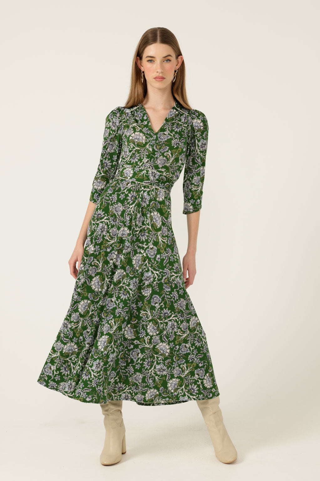 Sacha Drake Clover Midi Dress LanaBerg Sacha Drake Clover Midi Dress LanaBerg
