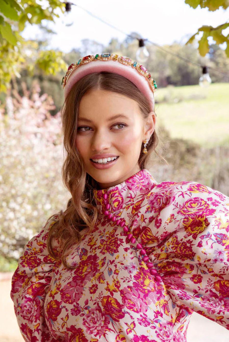 morgan and taylor headpiece