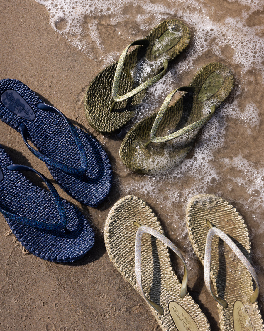 Ilse Jacobsen Cheerful Flip Flops With Glitter – LanaBerg