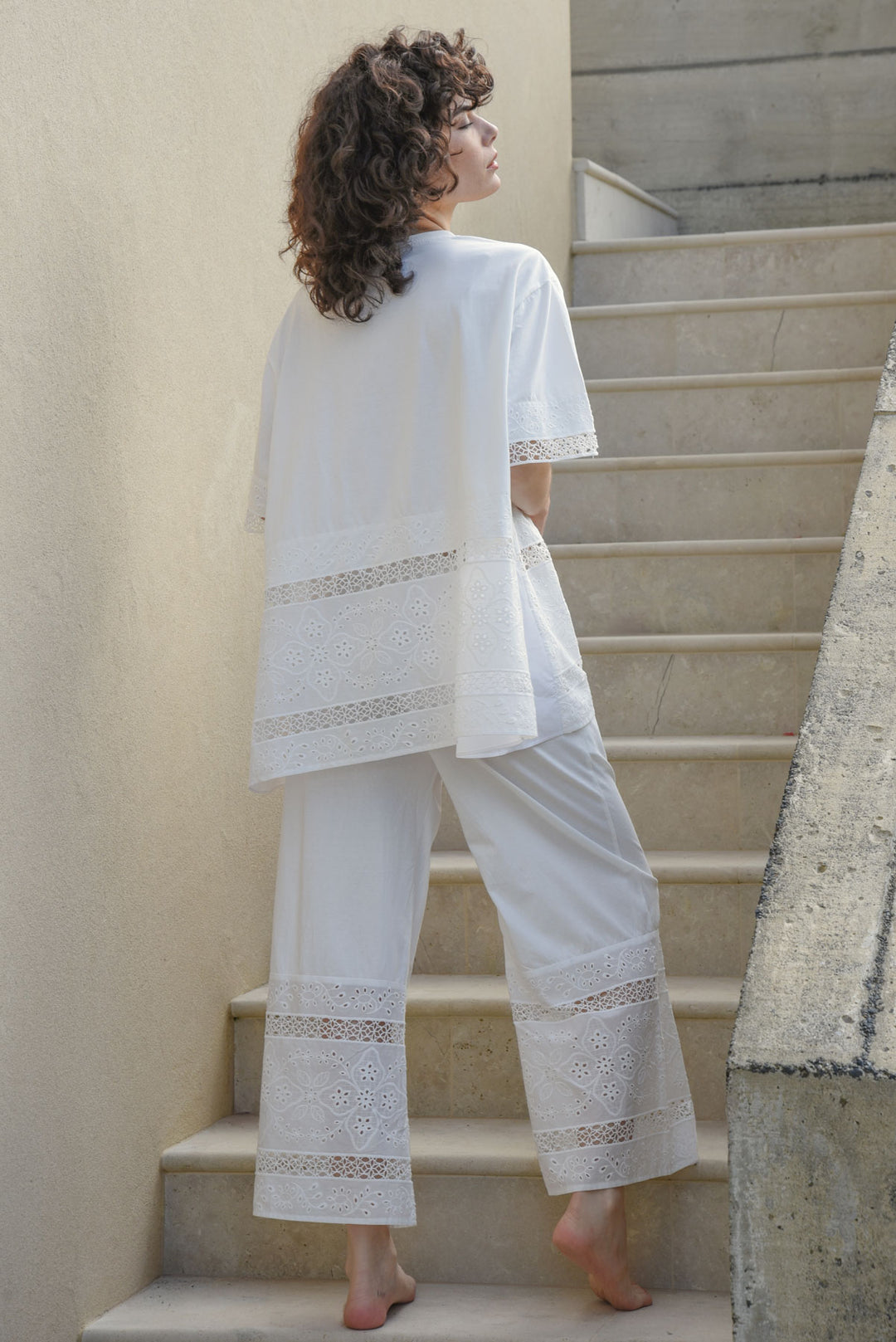 Curate TELL IT STRAIGHT Pants - Wht