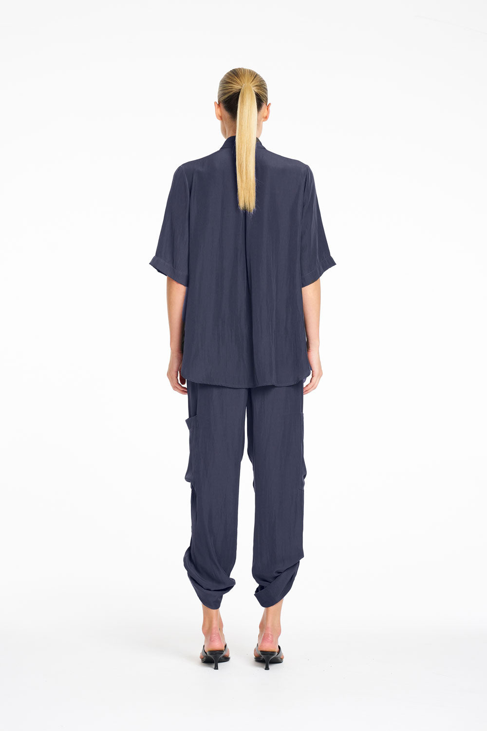Mela Purdie Tab Swish Plaza top - NAV