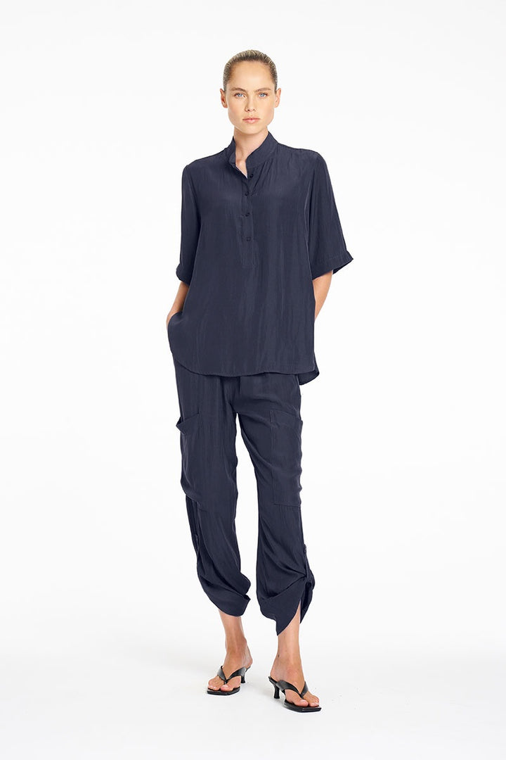 Mela Purdie Tab Swish Plaza top - NAV