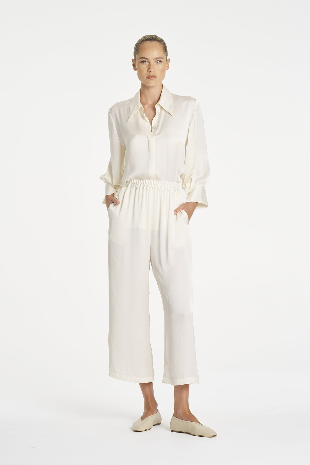 Mela Purdie Pace Pant - White
