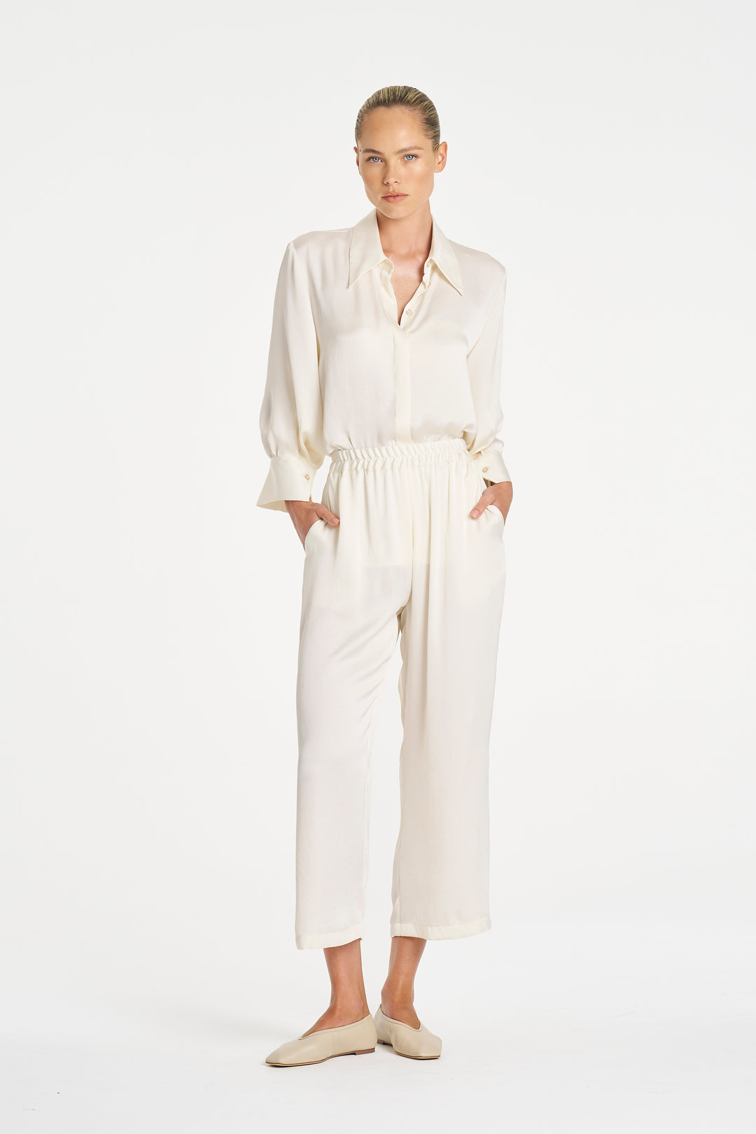 Mela Purdie Pace Pant - White