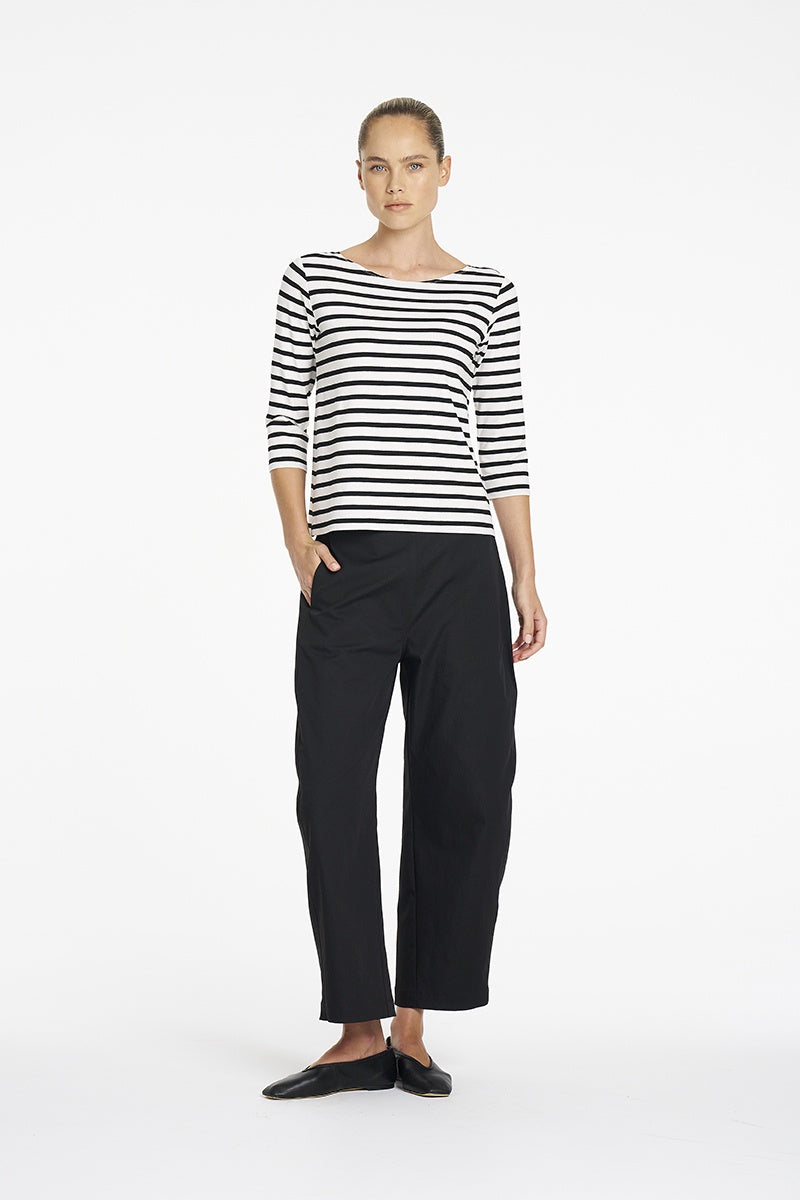 Mela Purdie Barrel Leg Pant - BLK