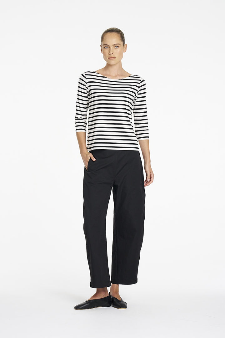 Mela Purdie Barrel Leg Pant - BLK