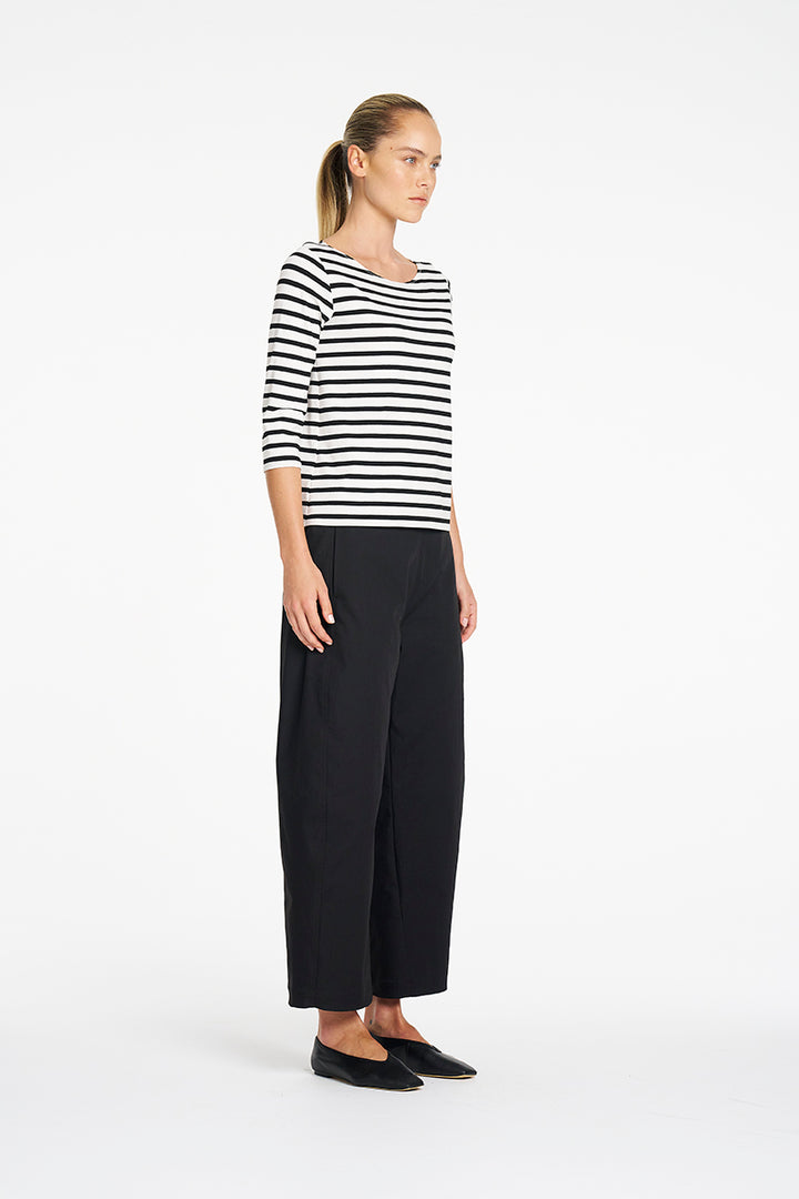 Mela Purdie Barrel Leg Pant - BLK