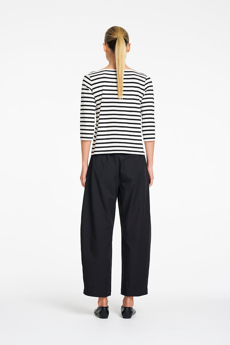 Mela Purdie Barrel Leg Pant - BLK