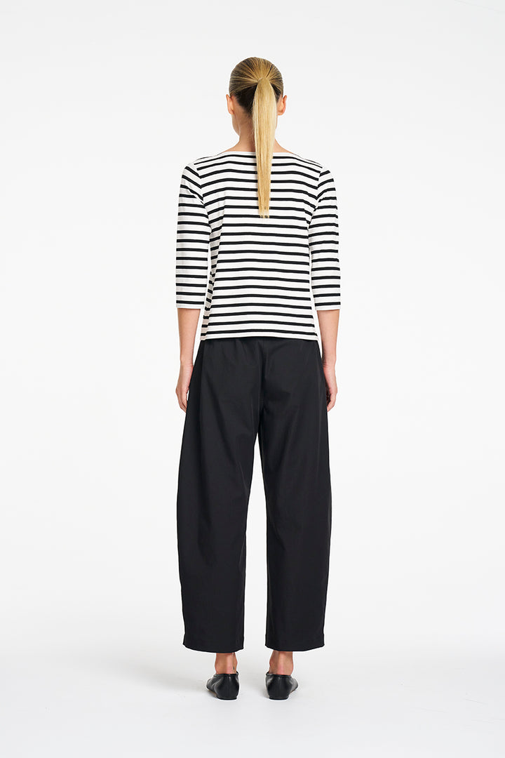 Mela Purdie Barrel Leg Pant - BLK