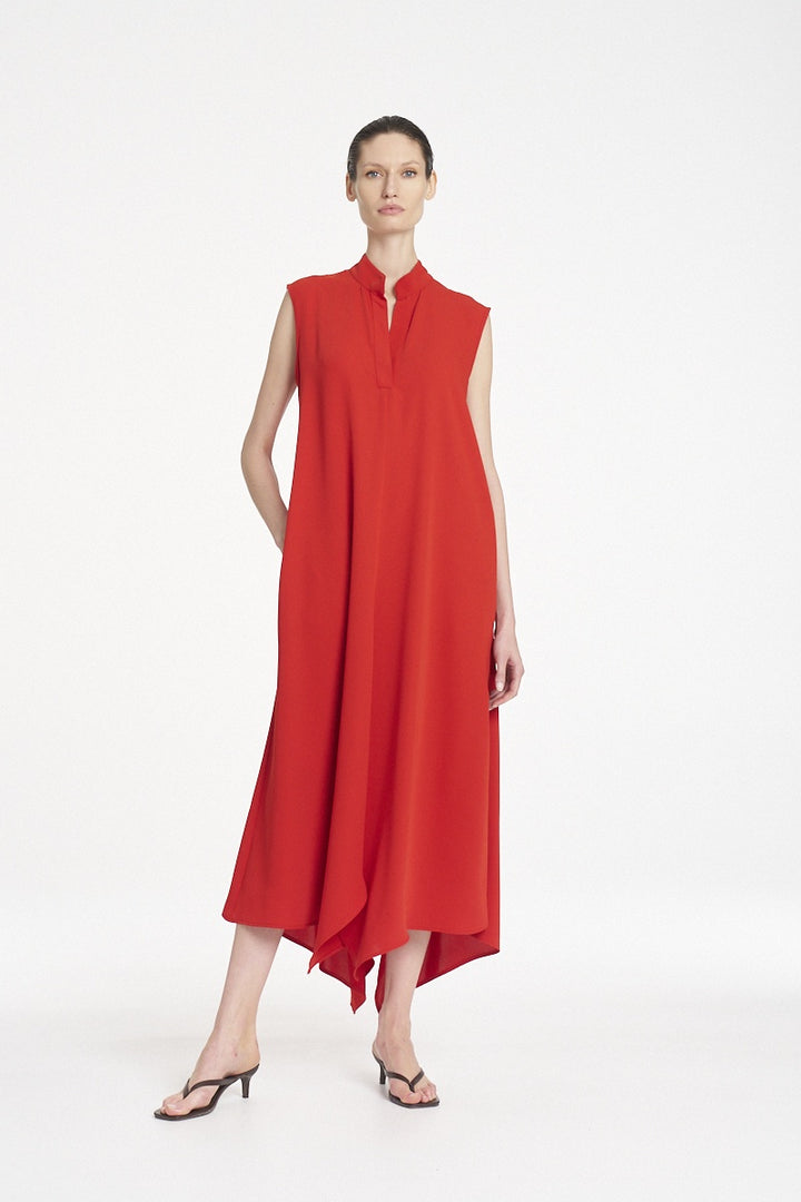 Mela Purdie Tab Soire Dress - Papaya