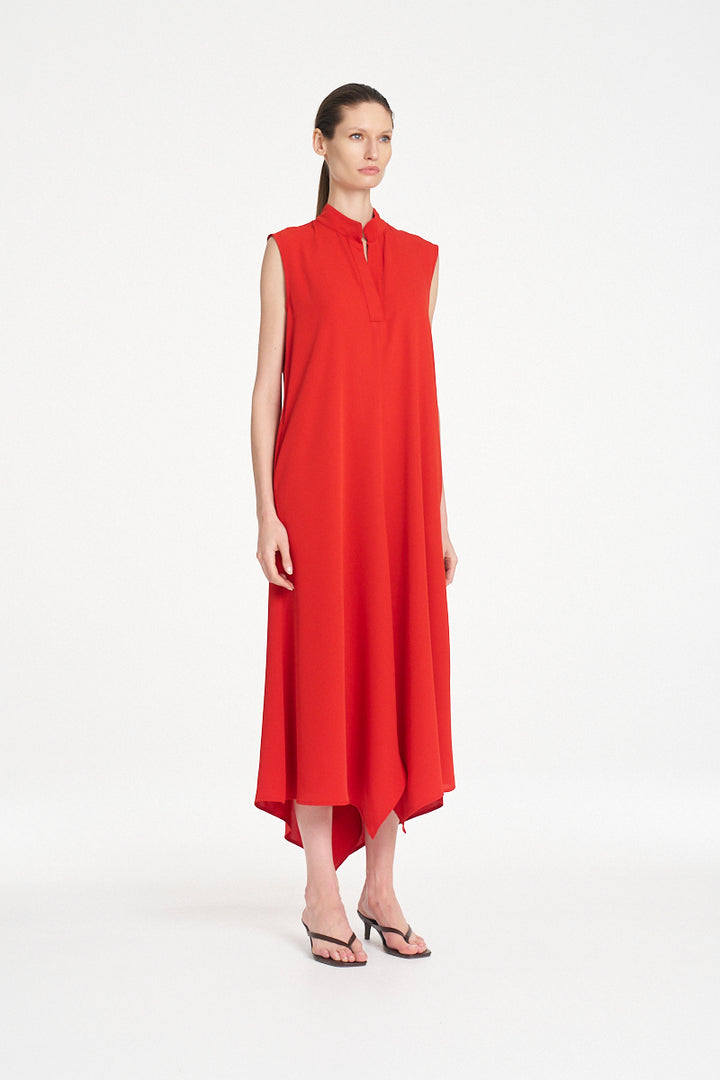 Mela Purdie Tab Soire Dress - Papaya