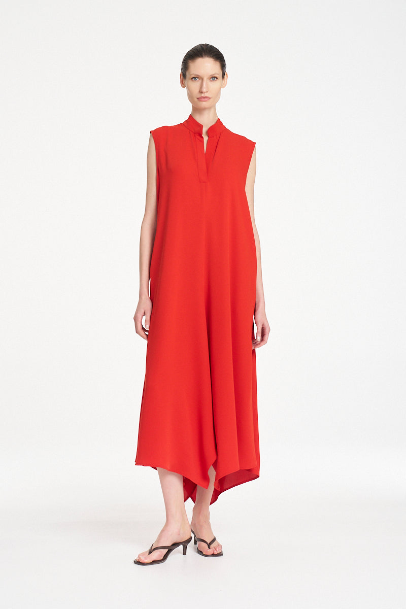 Mela Purdie Tab Soire Dress - Papaya