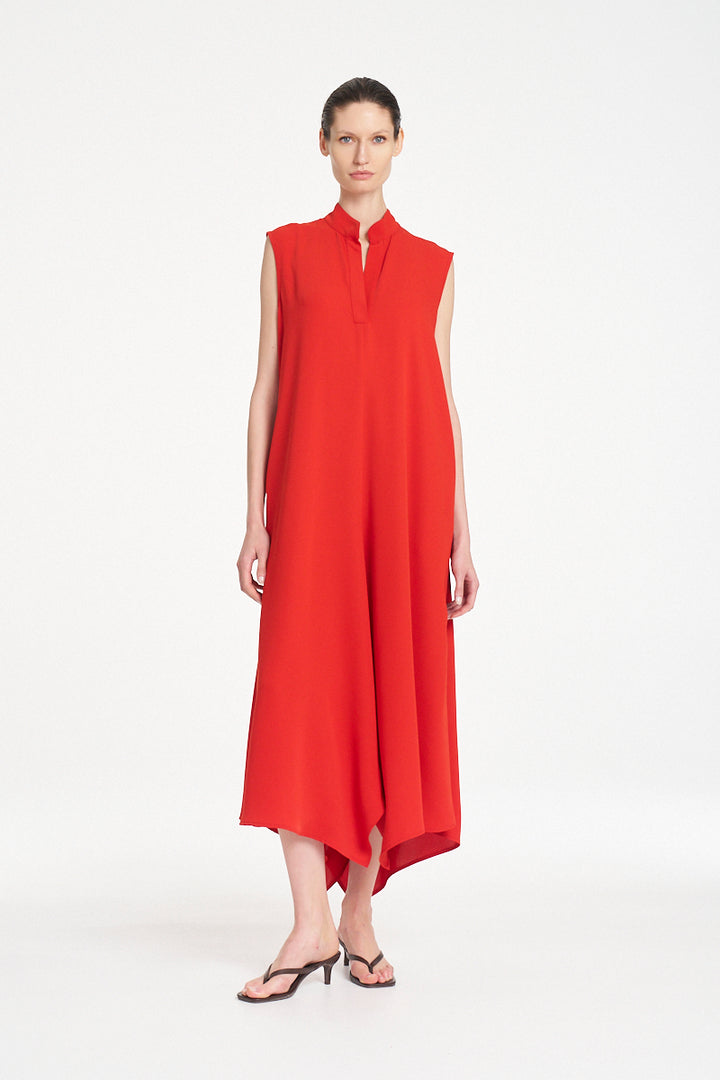 Mela Purdie Tab Soire Dress - Papaya