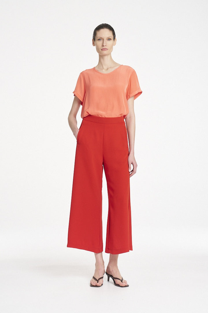 Mela Purdie Travel Tee - Tangerine