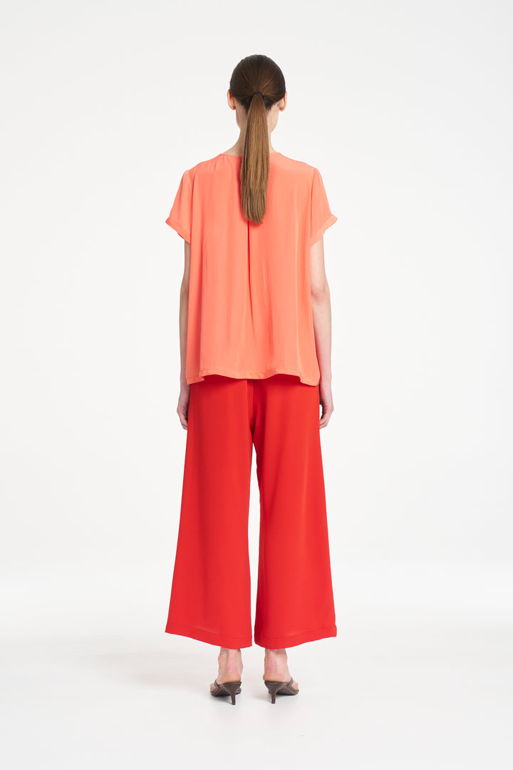 Mela Purdie Crop Suit Pant - Papaya