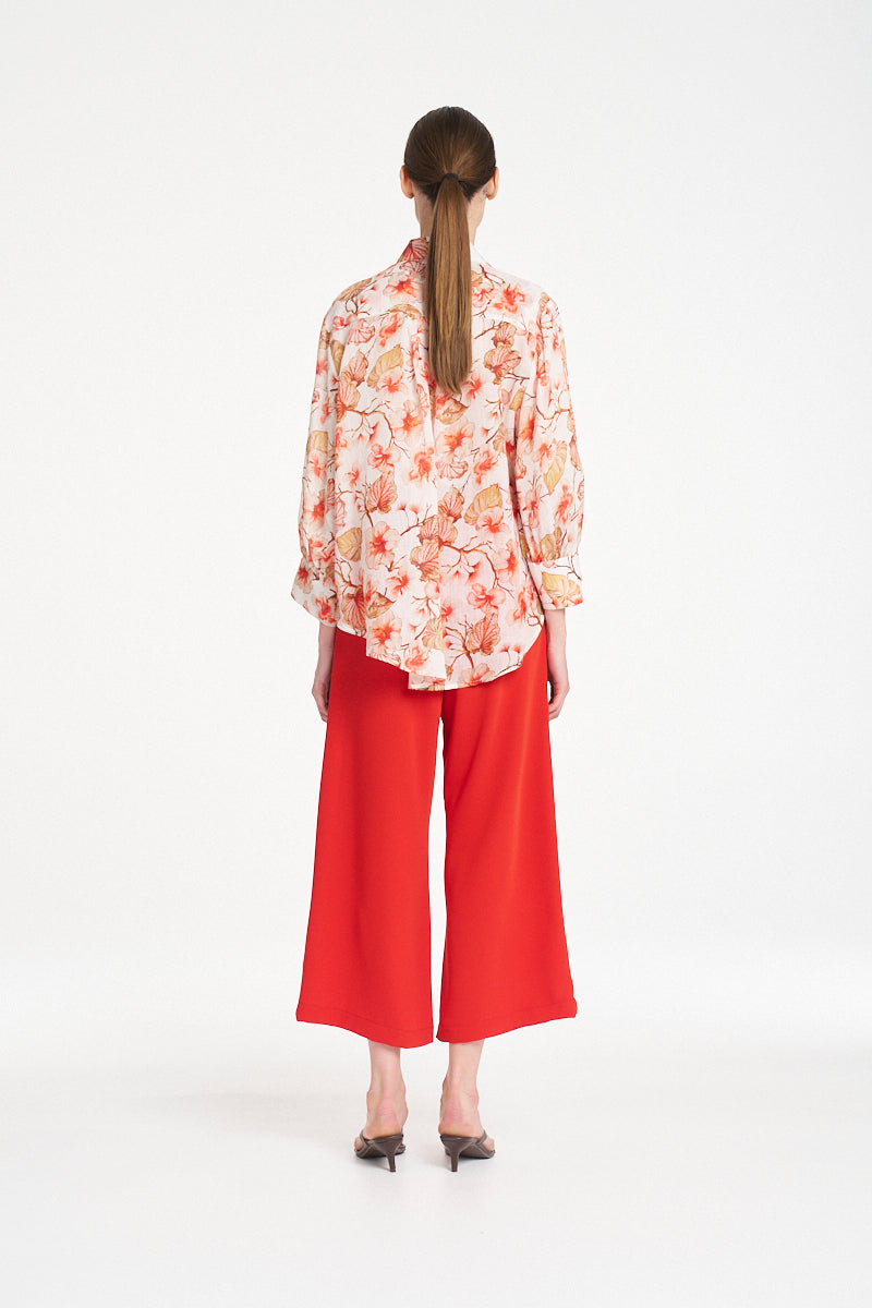Mela Purdie Crop Suit Pant - Papaya