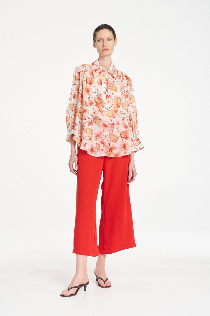 Mela Purdie Crop Suit Pant - Papaya