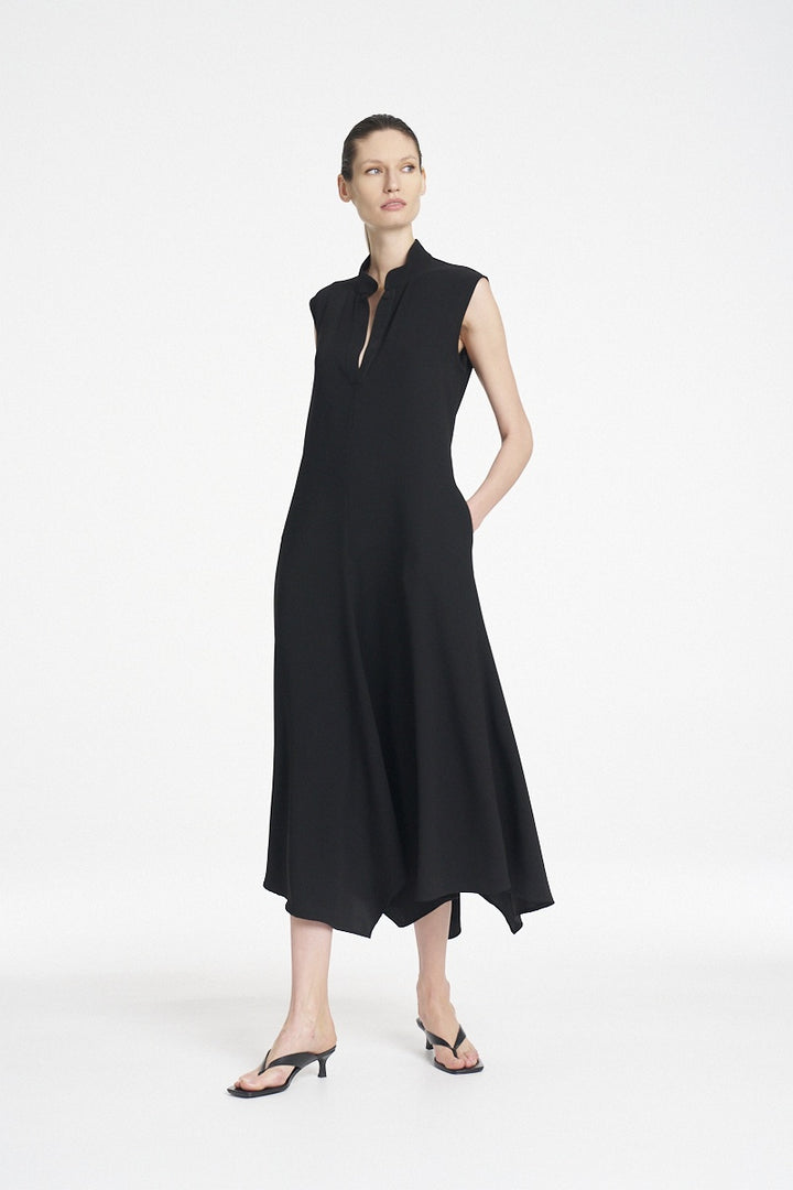 Mela Purdie Tab Soire Dress - Blk