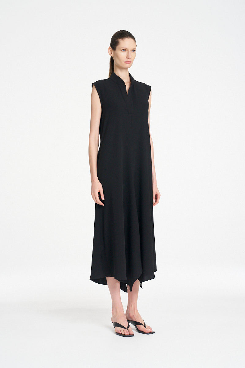 Mela Purdie Tab Soire Dress - Blk