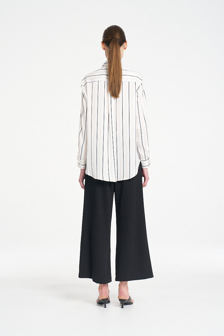 Mela Purdie Soft Shirt - Wht/Blk