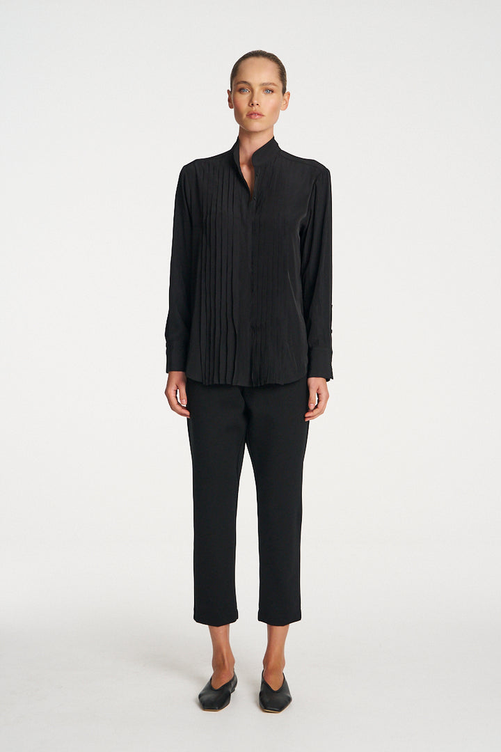 Mela Purdie Balcony Blouse - BLK
