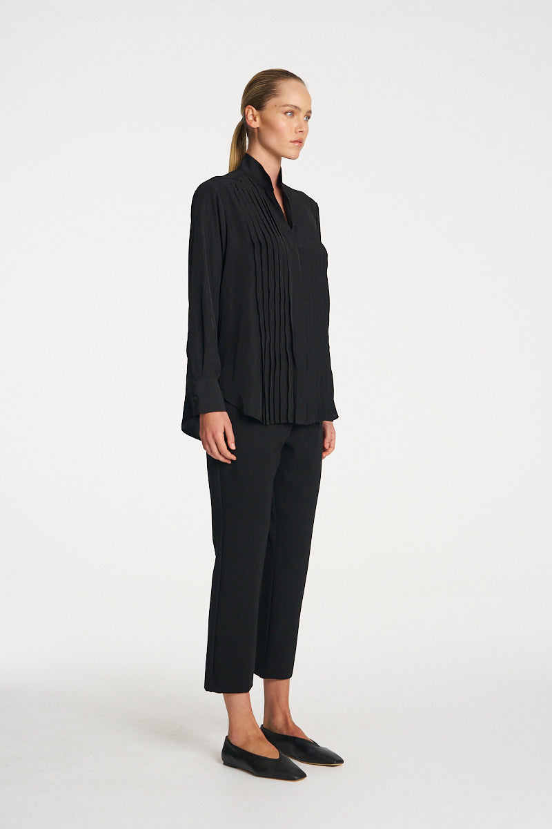 Mela Purdie Balcony Blouse - BLK