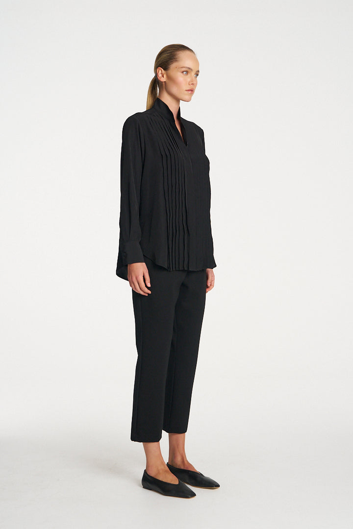 Mela Purdie Balcony Blouse - BLK
