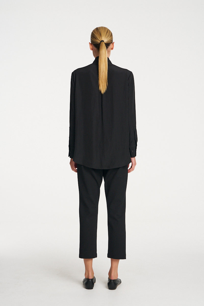 Mela Purdie Balcony Blouse - BLK