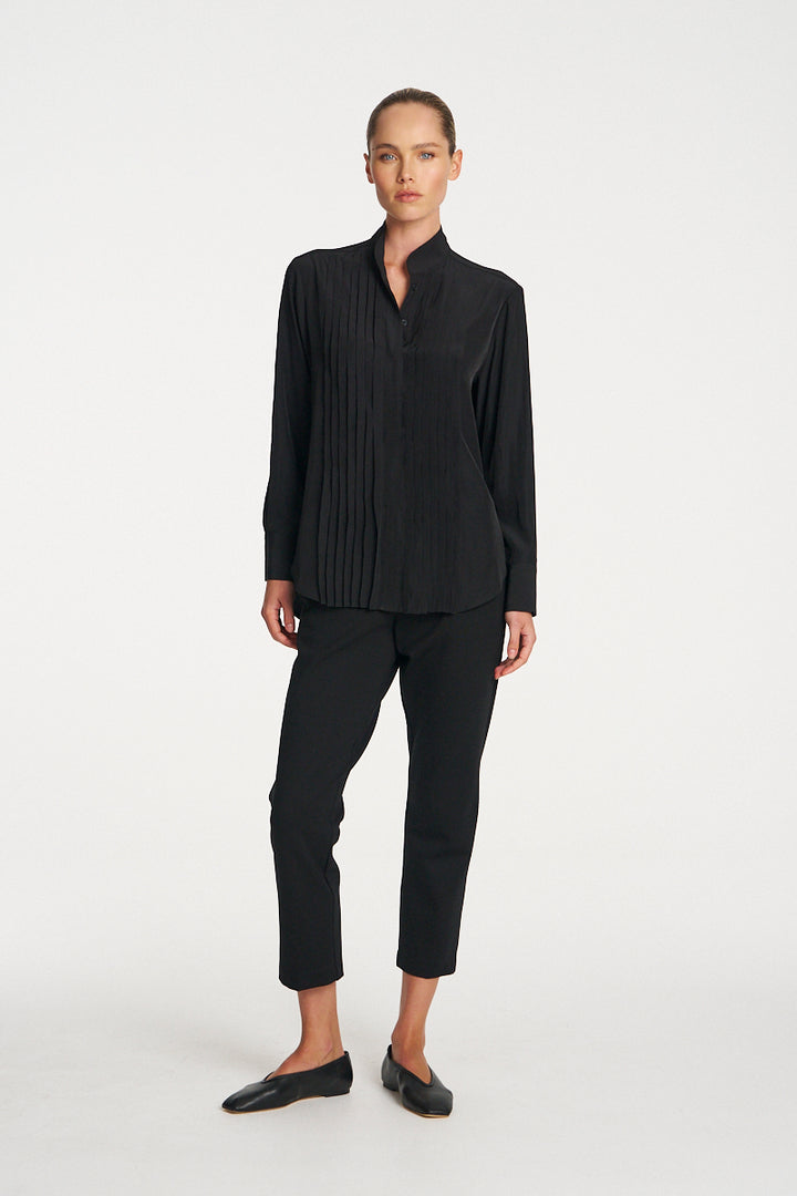 Mela Purdie Balcony Blouse - BLK