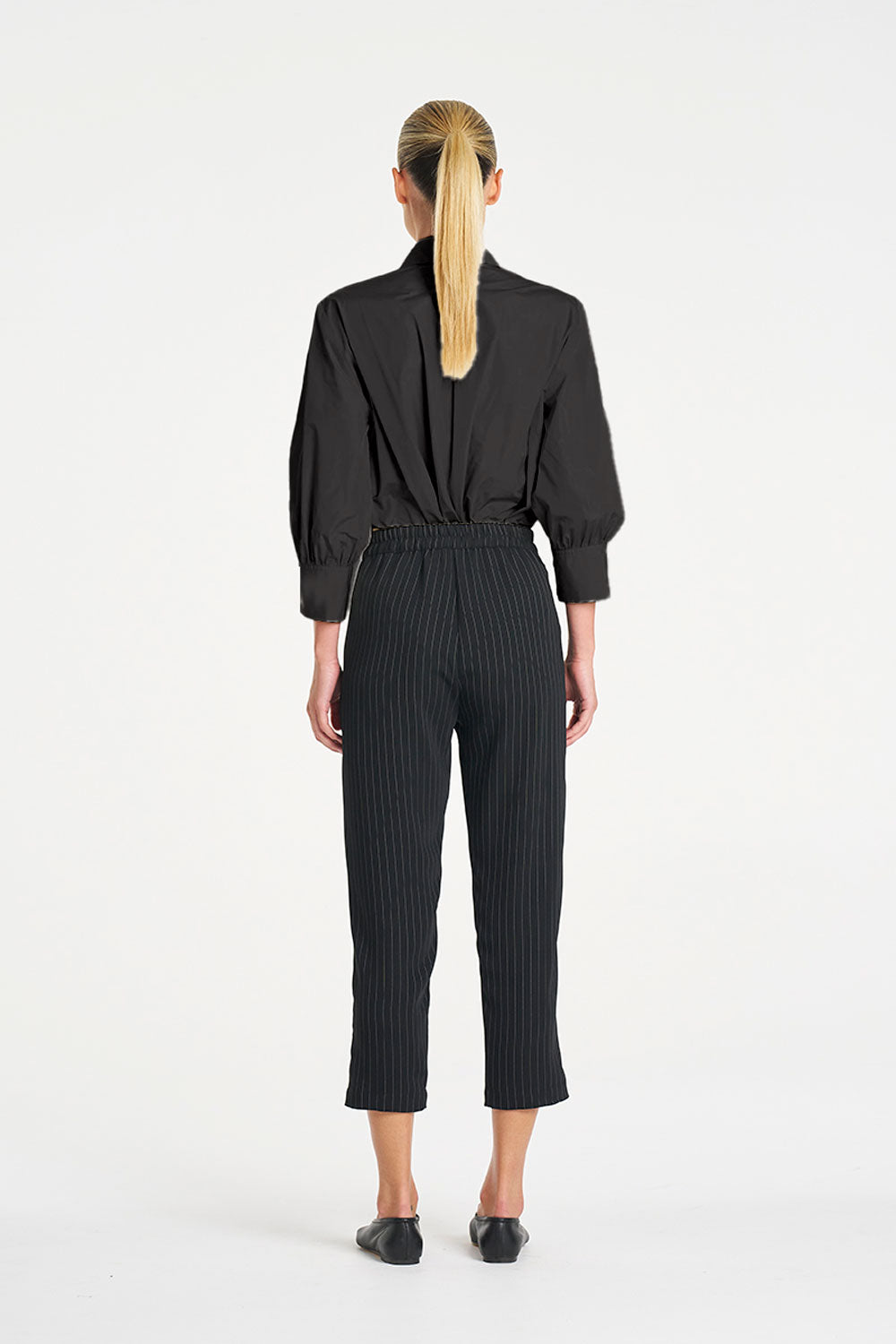 Mela Purdie Ruffle Resort Top - BLK