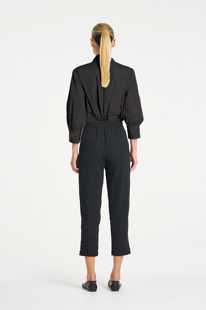 Mela Purdie Ruffle Resort Top - BLK