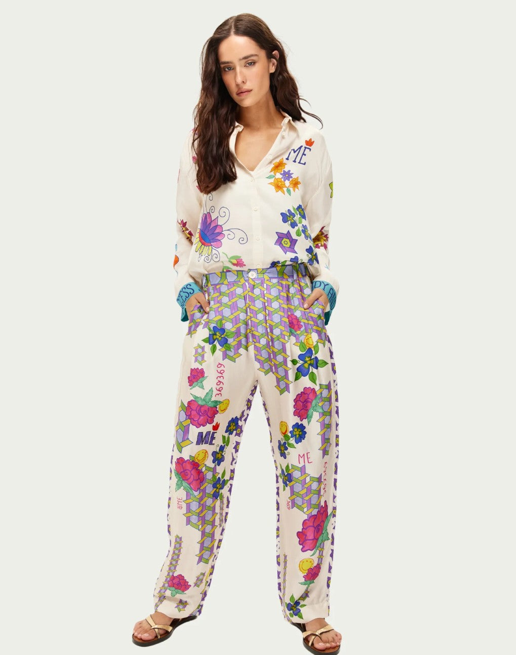 ME369 Aurora oversized shirt