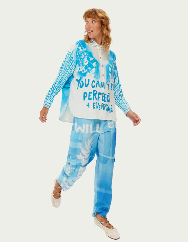 ME369 Lori Indigo shirt