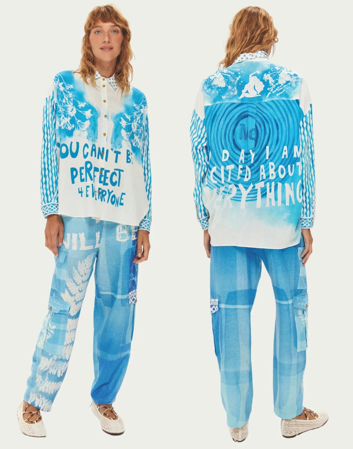 ME369 Lori Indigo shirt