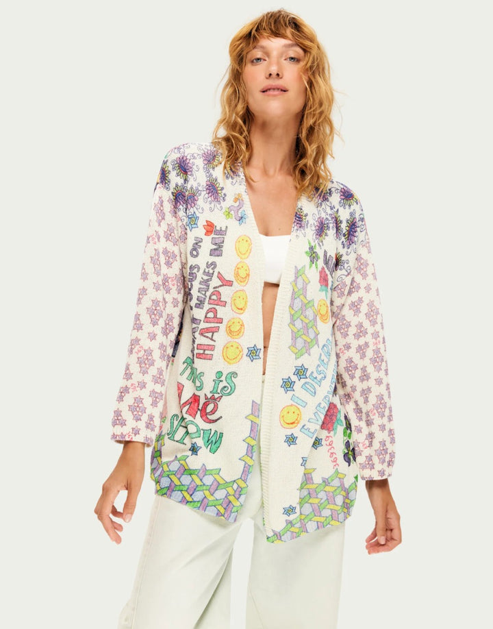 ME369 Mykonos cardigan - MAR