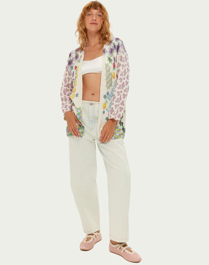 ME369 Mykonos cardigan - MAR