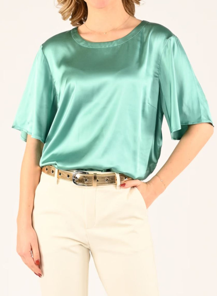 Mos Mosh Evie Satin Blouse