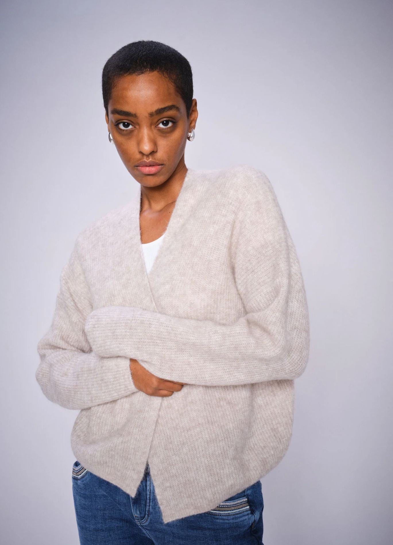 Mos mosh Thora Relax Knit Cardigan – LanaBerg