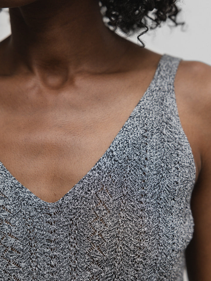 Mos Mosh Cressida Melange Knit Top