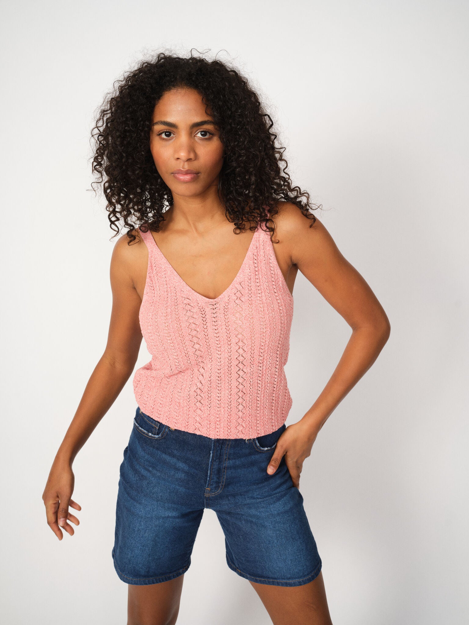 Mos Mosh Cressida Melange Knit Top – LanaBerg