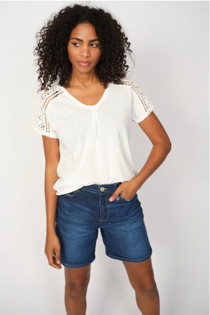 Mos Mosh Dayo V-neck Tee