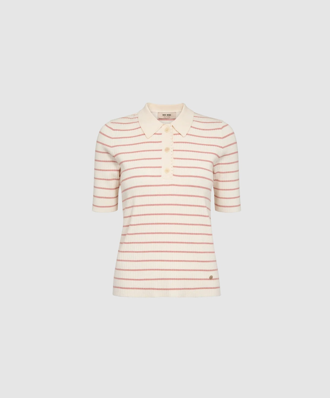 Mos Mosh Caliz Stripe Knit - Peach