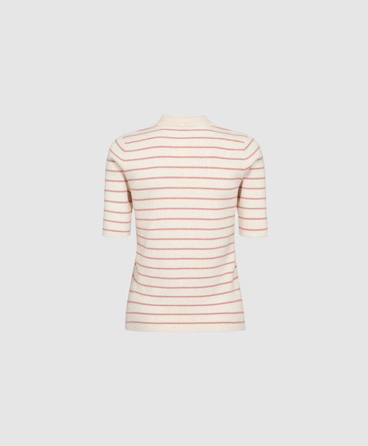 Mos Mosh Caliz Stripe Knit - Peach