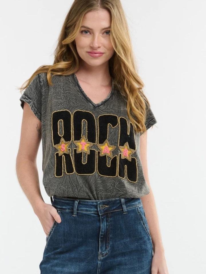 Italian Star rock star Tee