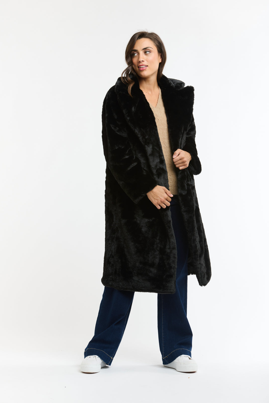 Italian Star Vegas Coat - BLK