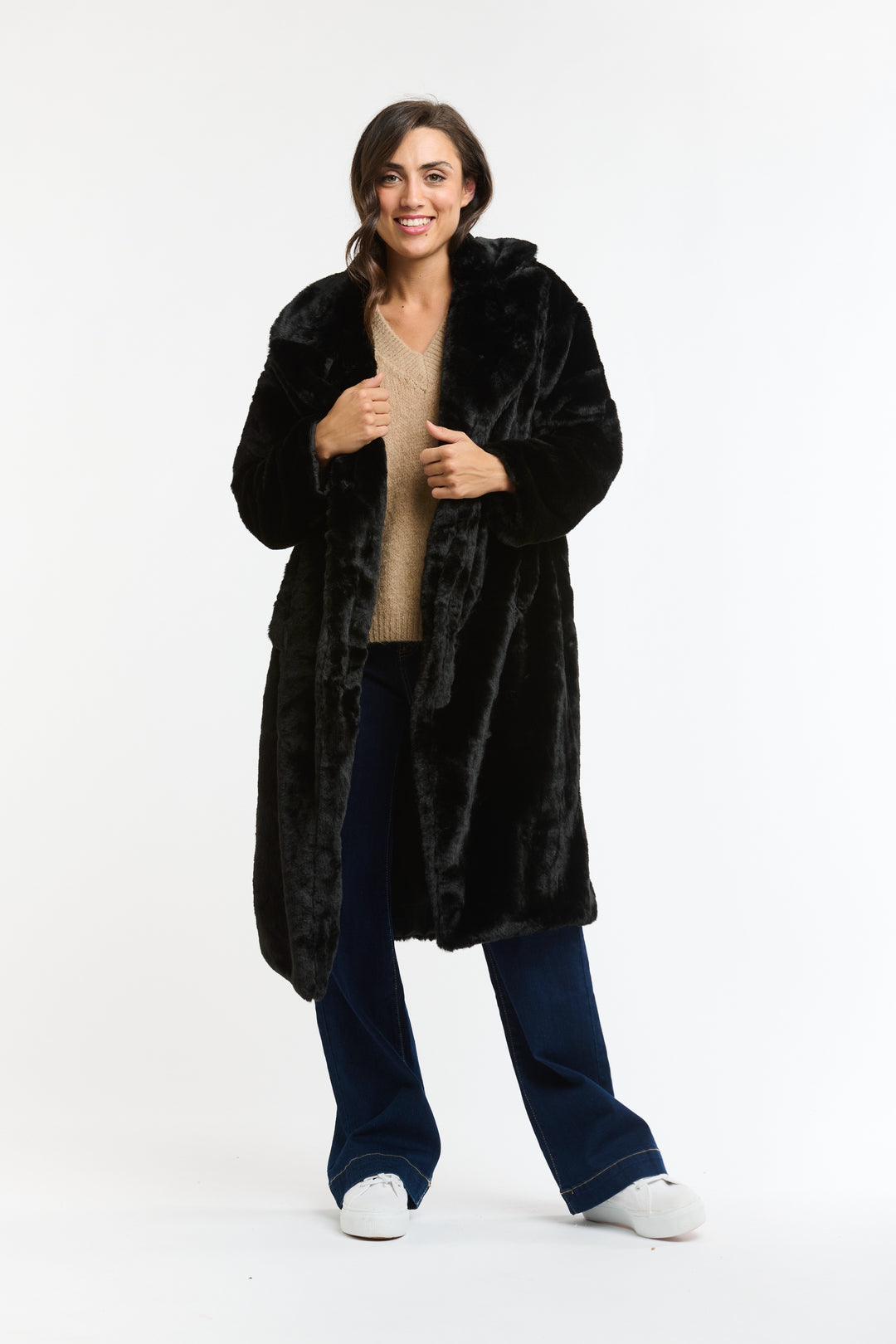 Italian Star Vegas Coat - BLK