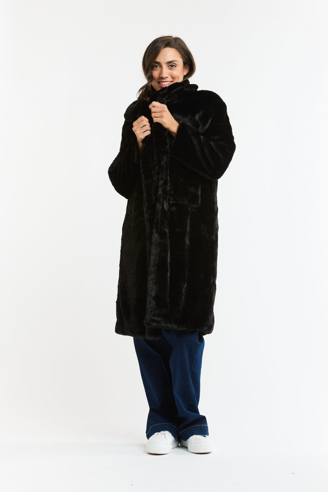 Italian Star Vegas Coat - BLK