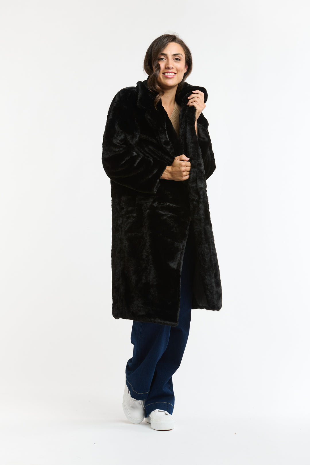 Italian Star Vegas Coat - BLK