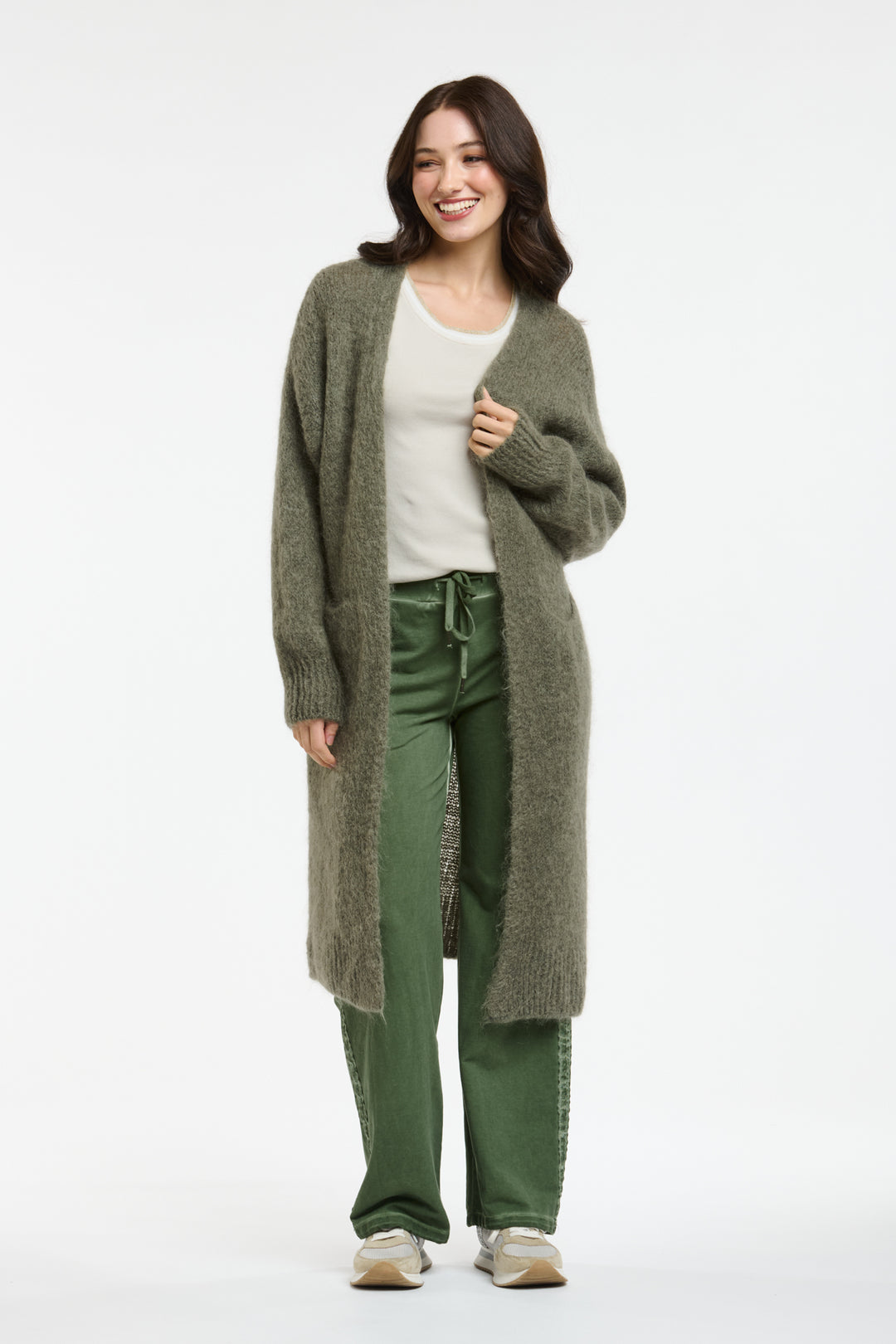 Italian Star Mohair Contina Cardigan - KH