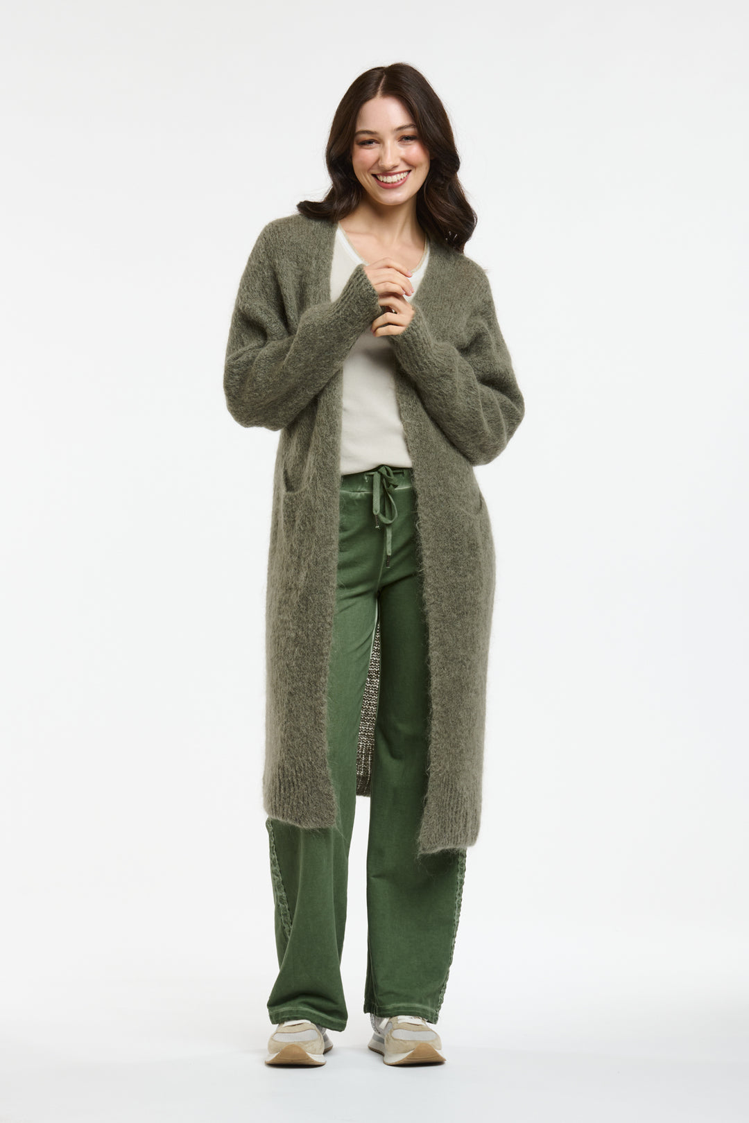 Italian Star Mohair Contina Cardigan - KH